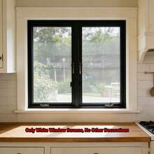 1pc/2pcs/3pcs/4pcs 62.99*51.18 Inch Home Anti-Mosquito Mesh Window Screen, Self-Adhesive No Drilling Installation, Fits Various Window Shapes, Removable And Washable, Breathable And Transparent, Anti-Mosquito And Insect, Easy Mesh Window, Enjoy Pest-Free Living! - White - View 13