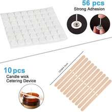 Adult Beginner All-In-One Beeswax Candle Making Kit, Includes Fragrance Oil, Pre-Waxed Wicks, Dye, Glass Jars, Melting Pot, Etc. - Simple Kit - View 3