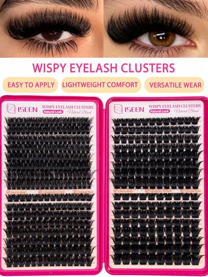 432 pièces Faux cils individuels, faux cils en amas ultra-épais, livre de faux cils, extension de cils DIY, faux cils en amas 100D, 120D, 150D, 200D, fins et légers, faciles pour les professionnels et les débutants, pratique pour une utilisation à domicile