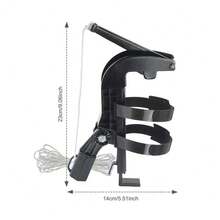 Aerosol Can Extender, Sprayer Extension Adapter, Adjustable Angle Spray Extender, Wasp Nest Sprayer Extender. - black - 查看 1
