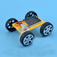 Kids' Powered Assembly Toy Car, STEM Science Experiment Kit, Vehicle Model, Creative Handmade Birthday Gift - 1 - View 3