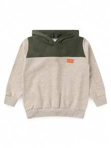 Boys' Winter Fleece Set With Hood, Pants And Jacket - Green - View 3