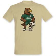 2026 Foreign Trade: Men's And Women's Pure Cotton Short Sleeve T-Shirt With World Cup Mascot Print, Loose Casual Sports Shirt - 黑色 - 查看 11