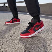 Nike 1 Men's Flat Skate Shoes Summer Low-Cut Light Cushioning Sneaker Basketball Shoes - Red - View 6