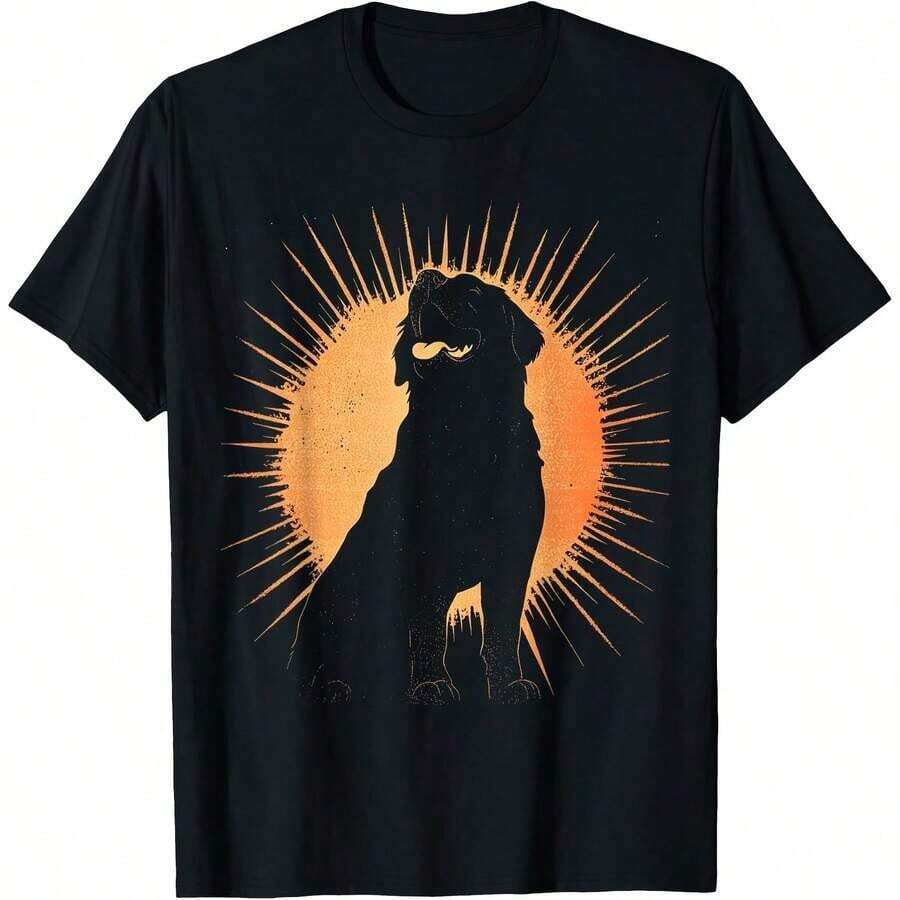 1 Bernese Mountain Dog T-Shirt For All Seasons, 100% Cotton, One-Sided Print, Crew Neck, Short Sleeve, Unisex, Base Layer, 180g, 100% Cotton, Designs Are Printed. Unisex. - 顏色 8 - 查看 1