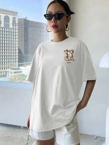 Women T-Shirts - Black - View 3