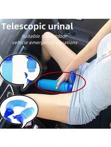 2pcs Portable Reusable Collapsible Travel Urinal For All Ages - Design For Outdoor Emergencies Sy To Carry And Perfect Travel Essential - 2pcs - View 3