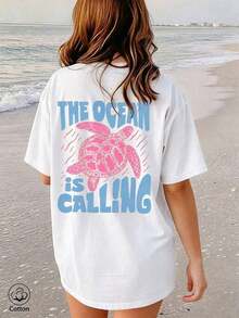 Women T-Shirts - Cream-colored - View 2