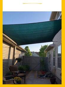 Red de sombra para exteriores con agujeros - Tela de sombra de alta calidad, duradera y resistente al desgarro, fácil de instalar, adecuada para balcón, patio y piscina, que proporciona un excelente sombreado, protección y privacidad, con ribete y anillos metálicos - Multicolor - Ver 9