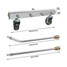 Pressure Power Washer Cleaner Water Broom For Sidewalk - A - View 8