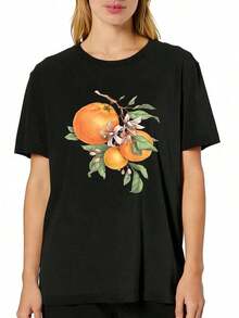 Women T-Shirts - Black - View 6