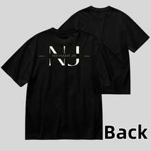 One Unisex, Loose-Fitting, Crew-Neck, Short-Sleeve T-Shirt (180gsm) Designed By Y2K Artists In The Bababask Style, Made From 100% Pure Cotton. These Casual And Versatile T-Shirts Are Suitable For Streetwear, Everyday Wear, Camping, Concerts, Hip-Hop, Rock, And Rap Events, And Feature Celebrity-Inspired Designs. Ideal For Festivals, Autumn, And Year-Round Wear. - 黑色4 - 查看 6