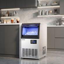 Commercial Spray-Type Ice Maker Machine, Under Counter & Freestanding Ice Making Machine - US B Type Plug(110-127V) - View 2