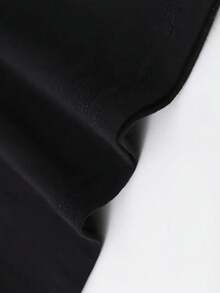 Camiseta Elegante para Uso Diario "Ajusto Mis Acciones al Día" Estilo Humorístico Sarcástico, Camiseta para Hombre, Talla Grande, Cuello Redondo, Negra, Lavable a Máquina, 180 gramos, Regalo, Camiseta de Moda Chic en Talla Grande - Negro - Ver 6