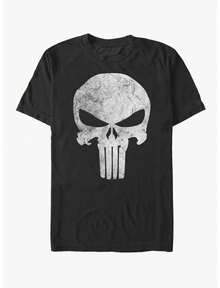 Playeras de hombre blusas para mujer camiseta manga corta cuello redondo holgada talla grande estampado calavera estilo moderno nacional envio - Negro - Ver 3