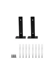 2pcs Heavy Duty Concealed Wall Brackets, Heavy Duty Floating Shelf Brackets, Suitable For DIY Home Decor/Storage - A - View 7