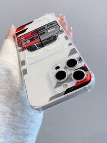 1 chiếc ốp lưng điện thoại TPU chống rơi, họa tiết xe hơi thời trang, sáng tạo, thích hợp làm quà tặng ngày lễ. Tương thích với Apple XS/XS Max/XR/11 12 13 14 15 16 Pro/Pro Max/14 15 16 Plus/17/17 Pro - Nhiều màu - Xem 4