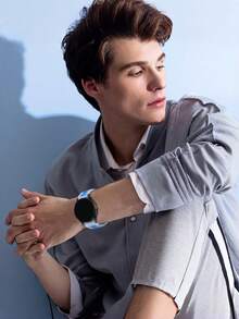 Tương thích với Samsung Galaxy Watch 7/6/5/4 40mm 44mm/Watch 6 Classic 43mm 47mm/Watch 5 Pro 45mm/Watch 4 Classic/Active 2, Dây đeo thể thao silicon mềm 20mm dành cho cả nam và nữ - 20mm - Xem 3