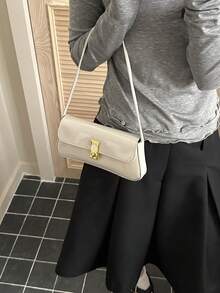 Nueva bolsa de teléfono de verano, bolsa brillante para debajo del brazo, mochila pequeña - Blanco - Ver 8