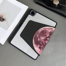 Ốp lưng máy tính bảng xoay 360° in hình trăng hồng có ngăn đựng bút, tương thích với iPad thế hệ thứ 10 10.9 inch 2022 Smart Case/ Air 13 (M3 2025)/ Air 11 (M3 2025)/ Air 11 (M3 2025)/ 11 (A16 2025), tương thích với Oppo Pad, Matepad, Vivo Pad, Honor Pad, Xiaoxin Pad. - Nhiều màu - Xem 4