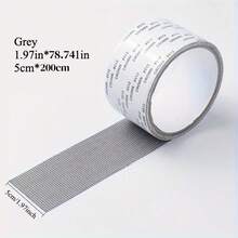 2 Rolls 78.74 Inch Mosquito Net Repair Tape, Waterproof Mesh Repair Tape, Suitable For Door Window Screens, Mosquito Net Repair, Easy To Cut And Repair - A - View 3