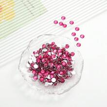 2mm至6mm銀底樹脂彩色水鑽，免加熱平底背膠亮面水鑽，適用於手工DIY服飾、鞋子、包包、瓶子與手機殼裝飾 - 2毫米5000顆 - 查看 23