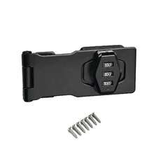 1 Set Cerradura de contraseña mecánica de 3 dígitos para gabinete, candado de de 3 pulgadas, cerradura de combinación sin llave, adecuada para gabinete, armario, puerta de mascota, buzón, cajón - CC - Ver 14