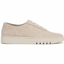 Vionic Callie Oxford Shoes - 10吋寬 + 天然亞麻帆布 - 查看 3