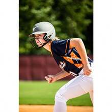 Adult F Batting Helmet with Mask - Púrpura - Ver 3