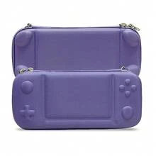 2021游戏机配件造型硬壳收纳包，适用于Switch/OLED/Lite，防震便携旅行包，带游戏卡槽，多种颜色可选，3D浮雕游戏手柄设计，适用于Switch系列，硬质EVA便携旅行包，防刮收纳包，适用于游戏机及配件 - 查看 5