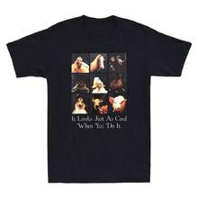 Unisex T-shirt Det ser lika coolt ut när du gör det Rolig djurrökande grafik Herr-T-shirt herr-T-shirts herrkläder herrset herr-T-shirt herrprylar vardagsklänningar för kvinnor damset eleganta blusar dam-T-shirts damklänning - Svart - Visa 6