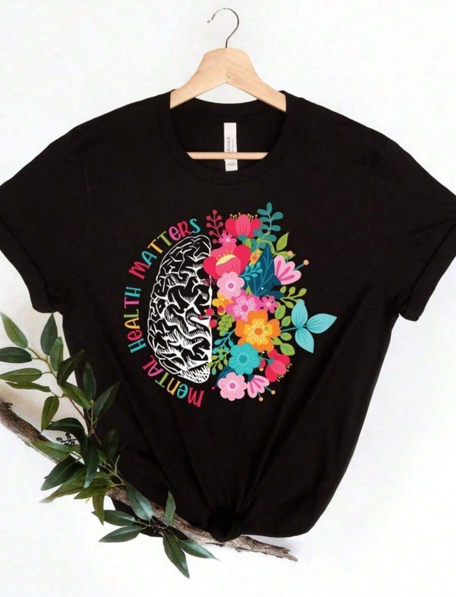 "Last Day Of School Vibes" T-Shirt, Teacher T-Shirt, End-Of-Year T-Shirt, Summer T-Shirt, 100% Cotton For Teachers - 黑色 6 - 查看 1