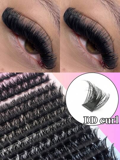 14 Pairs 120D Fluffy False Eyelashes, European And American Cat Eye Style, DD Curl Lasting, 224 Lashes, 8-16mm Mixed Length. Soft And Lightweight Texture, Reusable, Suitable For Beginners, Saves Makeup Time For Party, Stage, And Daily Wear. Great Gift For Girlfriends And Bridesmaids.