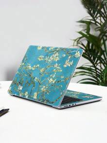 2入 15.35*10.63 英吋筆電外殼裝飾貼紙，適用於 HP、Apple、Compaq/Apple//HP///15.6 英吋-16 英吋及以下所有系列筆電，印花圖案 DIY 無殘膠耐刮保護貼膜 - 查看 1