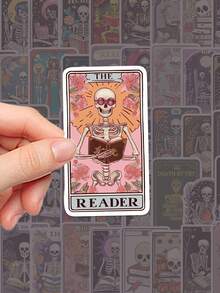 50 pièces Ces autocollants mystérieux sur le thème du tarot présentent des couleurs riches et vibrantes et sont parfaits pour décorer des cahiers, des valises, des tablettes et des étagères. Avec leur style unique et sophistiqué, ils apportent une touche de mystère et de romance à votre vie quotidienne, en en faisant des récompenses ou des cadeaux de fête idéaux. - Voir 6