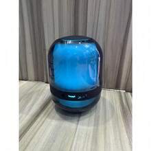 Mini Portable Cylindrical Bluetooth Speaker With Light - Multicolor - View 2