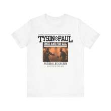 C1onanG1Designer Shirts Tyson Battle Of The Ages Unisex T-Shirt Gift For Fan Black/White Various Sizes 220G Essential Unisex Cotton T-Shirt, 220g Of Unique Softness. Designed To Fit All People, Men And Women Alike. Durable, High-Quality Fabric, Ready For Any Cut, Delicate To The Touch But Built To Withstand. Lightweight Tops For Women, Perfect For Fall Outfits, Vacation Wear, Or New Year's Costumes. - 白色 - 查看 1