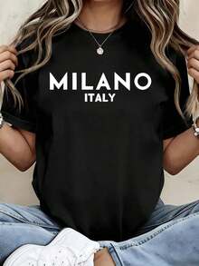 Women T-Shirts - Black - View 1