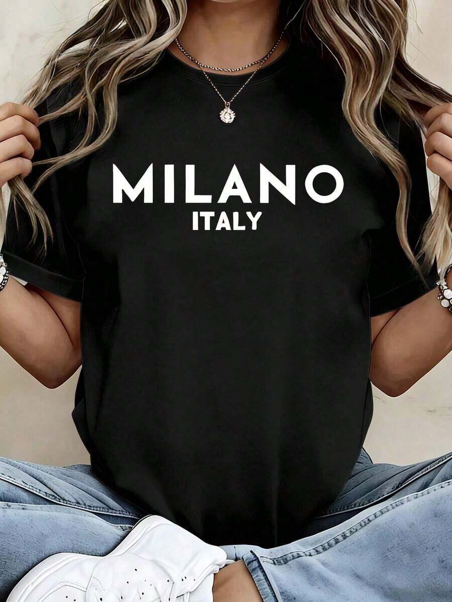 Women T-Shirts - Black - View 1