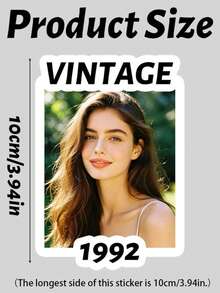 Personalized Keepsake Photo Decals, Custom Picture Stickers For Anniversary & Wedding, Romantic DIY Gift Labels For Couples, Family Milestone Decoration (Sticker Only) - Multicolor - View 8
