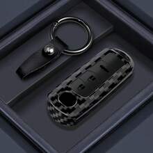 Vỏ bảo vệ chìa khóa xe hơi ABS sợi carbon 2/3/4 nút, phù hợp với các dòng xe 2/3/5/6, CX-3, CX-5, CX-7, CX-9, Miata MX5. - B - Xem 15