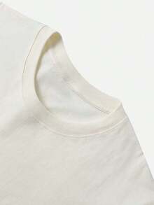 Top mujerCamiseta casual de manga corta con cuello redondo y diseño gráfico, perfecta para primavera y verano, diseñada para mujeres, camiseta de algodón antiarrugas. 2026 - Albaricoque - Ver 6