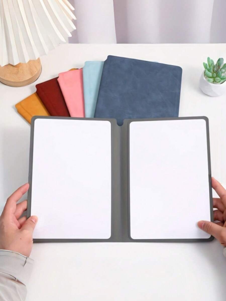 1pc Reusable Small Whiteboard, Whiteboard Set For Personal And Classroom Use, Suitable For Home, Office And Classroom Activities, Classroom Whiteboard, Back To School - Whiteboard Notebook - View 1