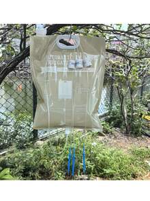 可調流量自動滴灌袋,適用於室內外植物,省空間設計,適合花卉與綠色植物,免電池,透明設計,可調流量控制,灌溉系統組件 - 多款 - 查看 8