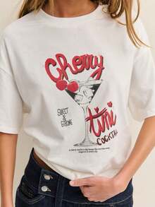 Women T-Shirts - White - View 3