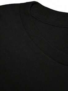 Camisetas de manga corta para mujer, cuello redondo, 100% algodón, estilo casual, "Friyay!" Camiseta negra de manga corta con cuello redondo y estampado gráfico temático de maestros y escuelas, estética divertida para fines de semana, transpirable y suave, comodidad para todo el día, uso diario. - Negro - Ver 5