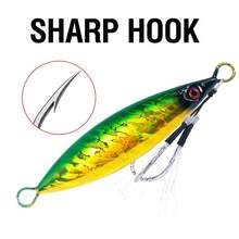 1PC Sinking Metal Lead Fish Lures Laser Coating Artificial Baits For Sea Fishing Casting & Jigging - 5# - View 4