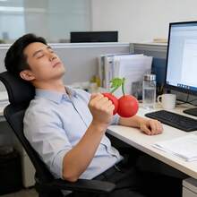 Gran juguete de estrés en forma de cereza, pelota de estrés elástica y estirada, lindo juguete de estrés en forma de cereza mochi, gran juguete de estrés con forma de alimento, juguete de alivio de estrés gigante para adultos, lindo regalo sensorial con forma de fruta, juguete de dedo para aliviar la ansiedad - grande - Ver 10