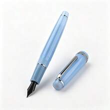 金豪82透明树脂钢笔，M尖（0.7mm），办公学习书写礼品笔 - 82 - 查看 30