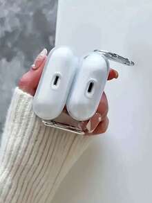 Hộp đựng tai nghe hình trái tim tối giản, mềm mại, tương thích với Apple 3/4/Pro/Pro2. - Nhiều màu - Xem 5